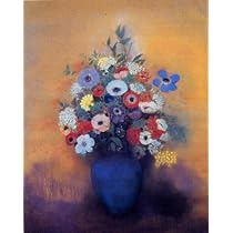 Odilon Redon ルドン　青い花瓶のアネモネとリラ 美術ファン@世界の名画 on X: 